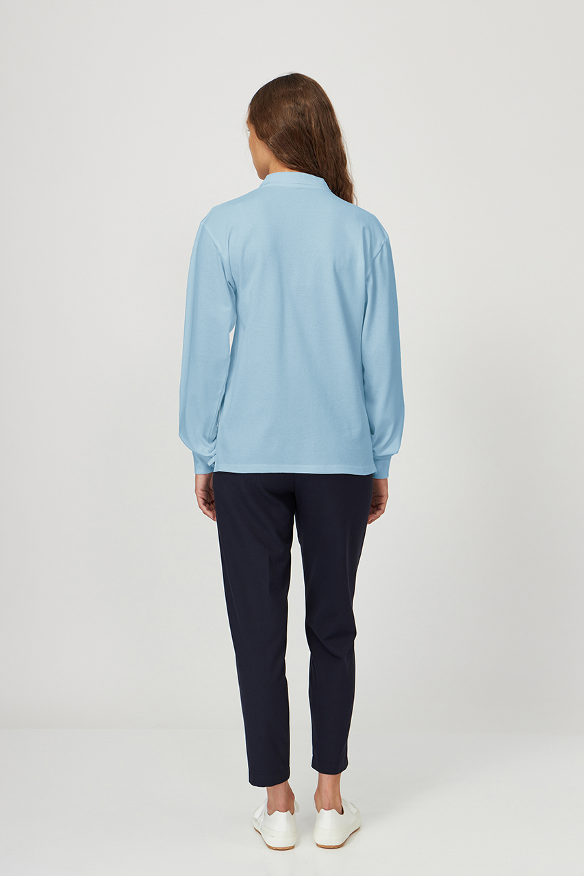 Tricou polo regular adolescenți cu mânecă lungă 699